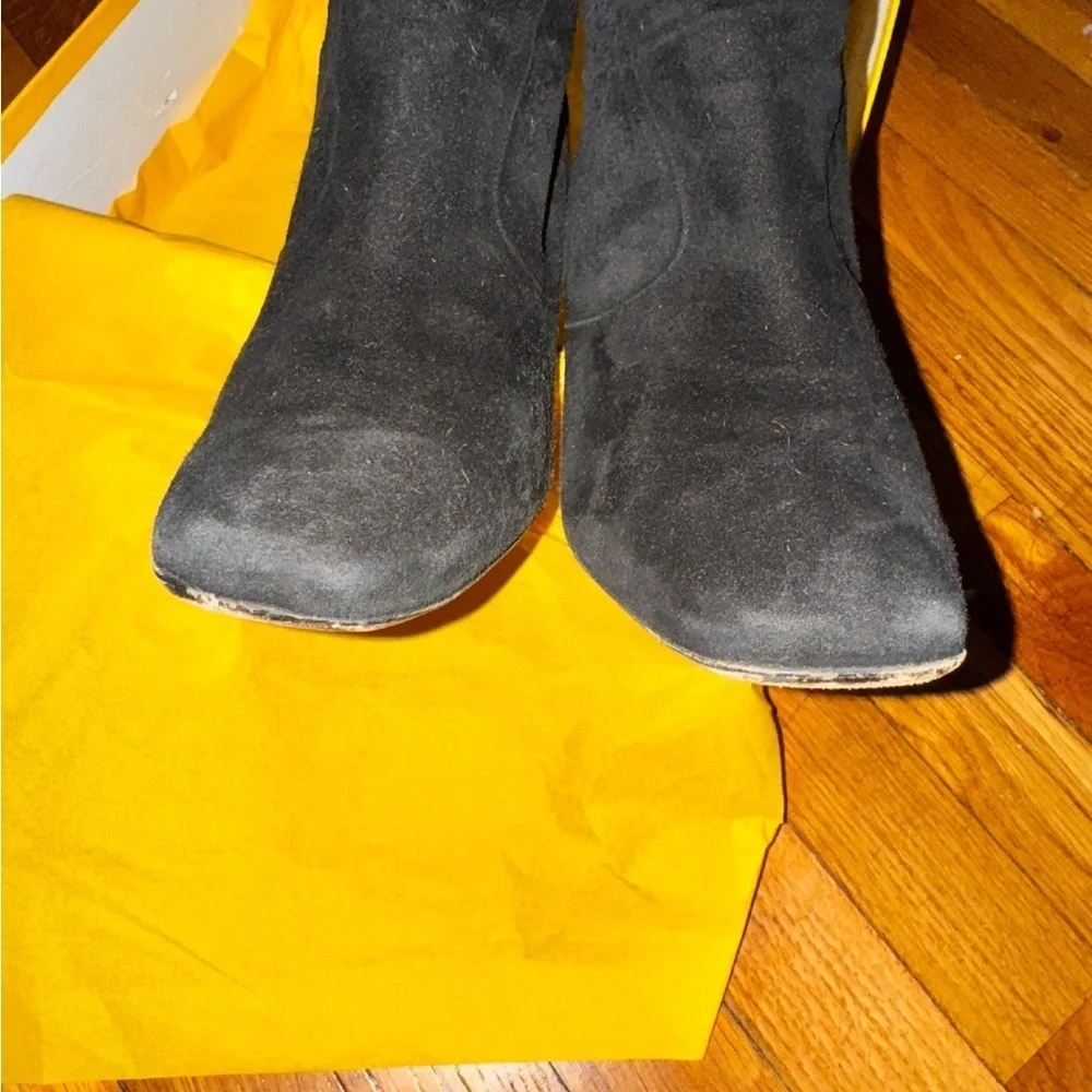 NOT FOR SALE  Studded Heel Suede Boots women’s size EU 41 (US 11) vtg